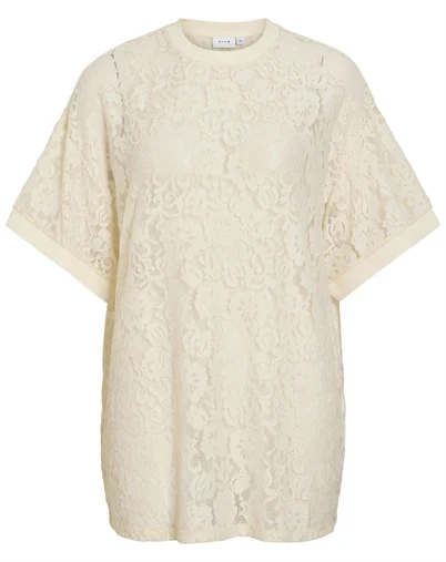 Vila - VIAndrina O-Neck T-Shirt - Birch